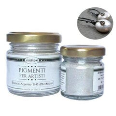 Pigments Pearline - 25 ml, sudraba pērļu krāsa cena un informācija | Modelēšanas un zīmēšanas piederumi | 220.lv