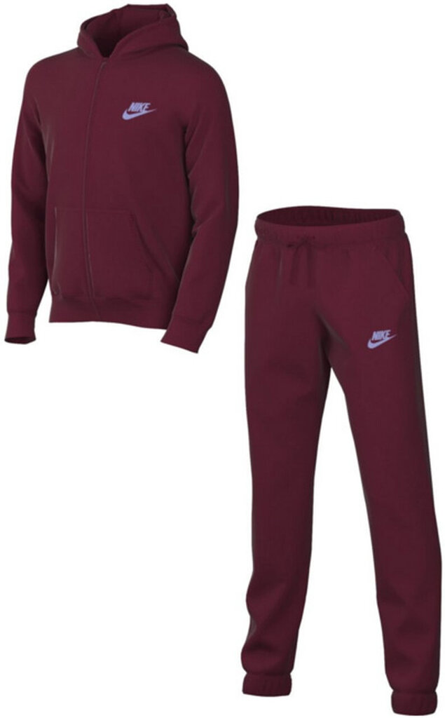 Nike Sporta Tērpi U Nsw Trk Suit Core Bordeaux BV3634 638 BV3634 638/S цена и информация | Zēnu jakas, džemperi, žaketes, vestes | 220.lv