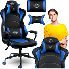 Spēļu krēsls, Smart Gamers zils цена и информация | Офисные кресла | 220.lv