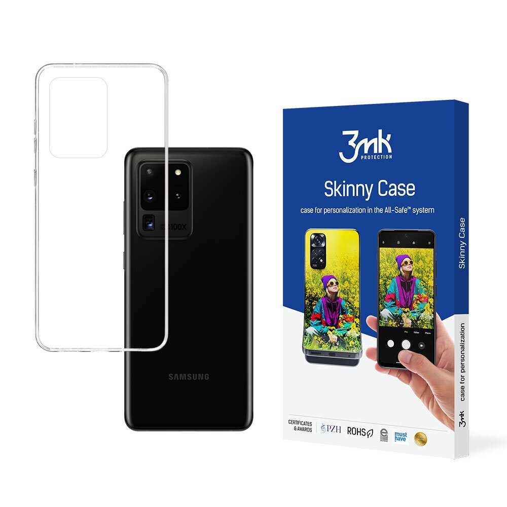 Samsung Galaxy S20 Ultra 5G - 3mk Skinny Case cena un informācija | Telefonu vāciņi, maciņi | 220.lv