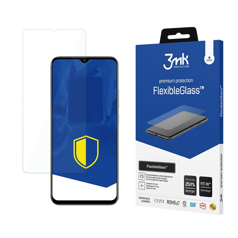 Realme C30 - 3mk FlexibleGlass™ screen protector cena un informācija | Ekrāna aizsargstikli | 220.lv