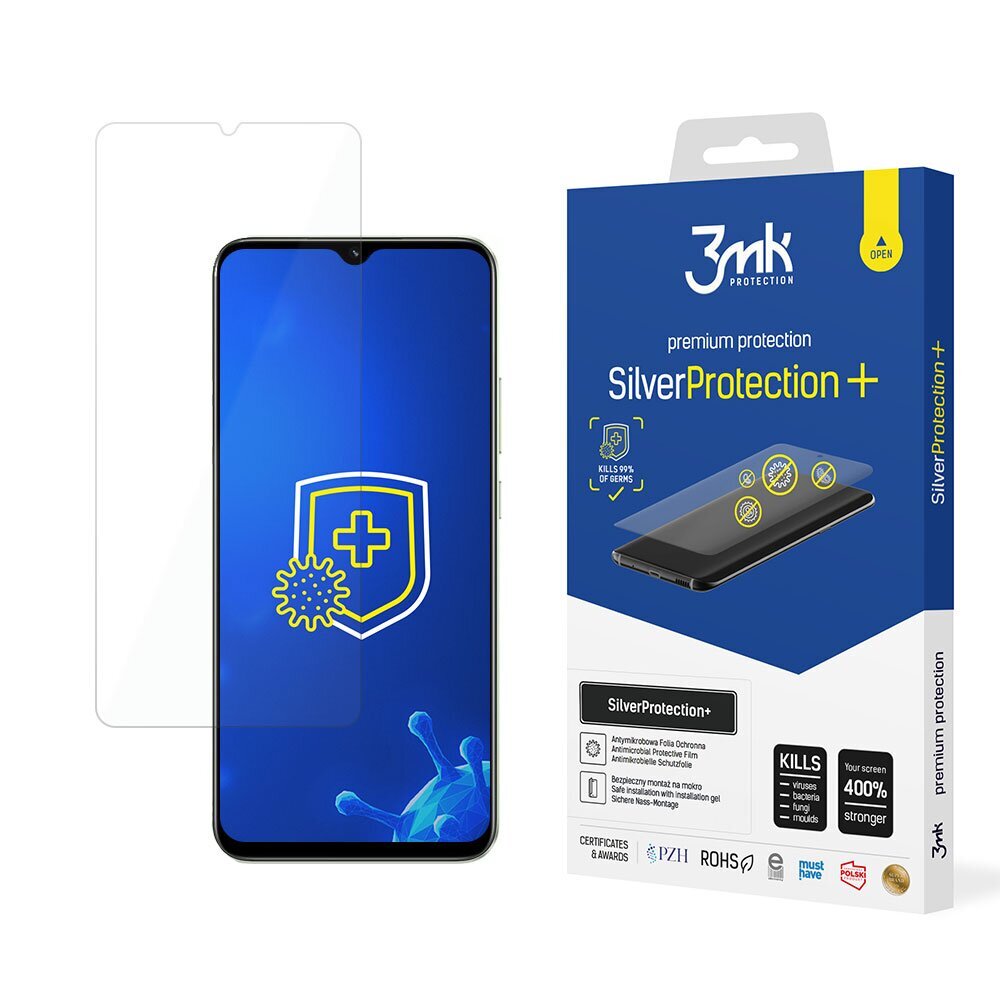 Realme C30 - 3mk SilverProtection+ screen protector цена и информация | Ekrāna aizsargstikli | 220.lv