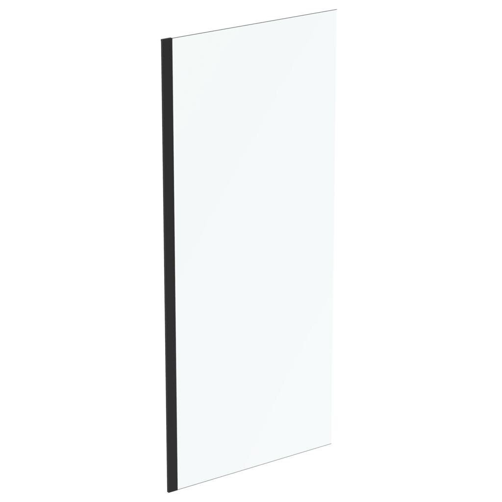 Dušas siena Ideal Standard CONNECT 2 90x195 cm, caurspīdīgs stikls, matēts melns. K9377V3 cena un informācija | Dušas durvis, dušas sienas | 220.lv
