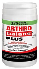 Uztura bagātinātājs, Arthrobalans Plus tab. N150 cena un informācija | Vitamīni, preparāti, uztura bagātinātāji imunitātei | 220.lv