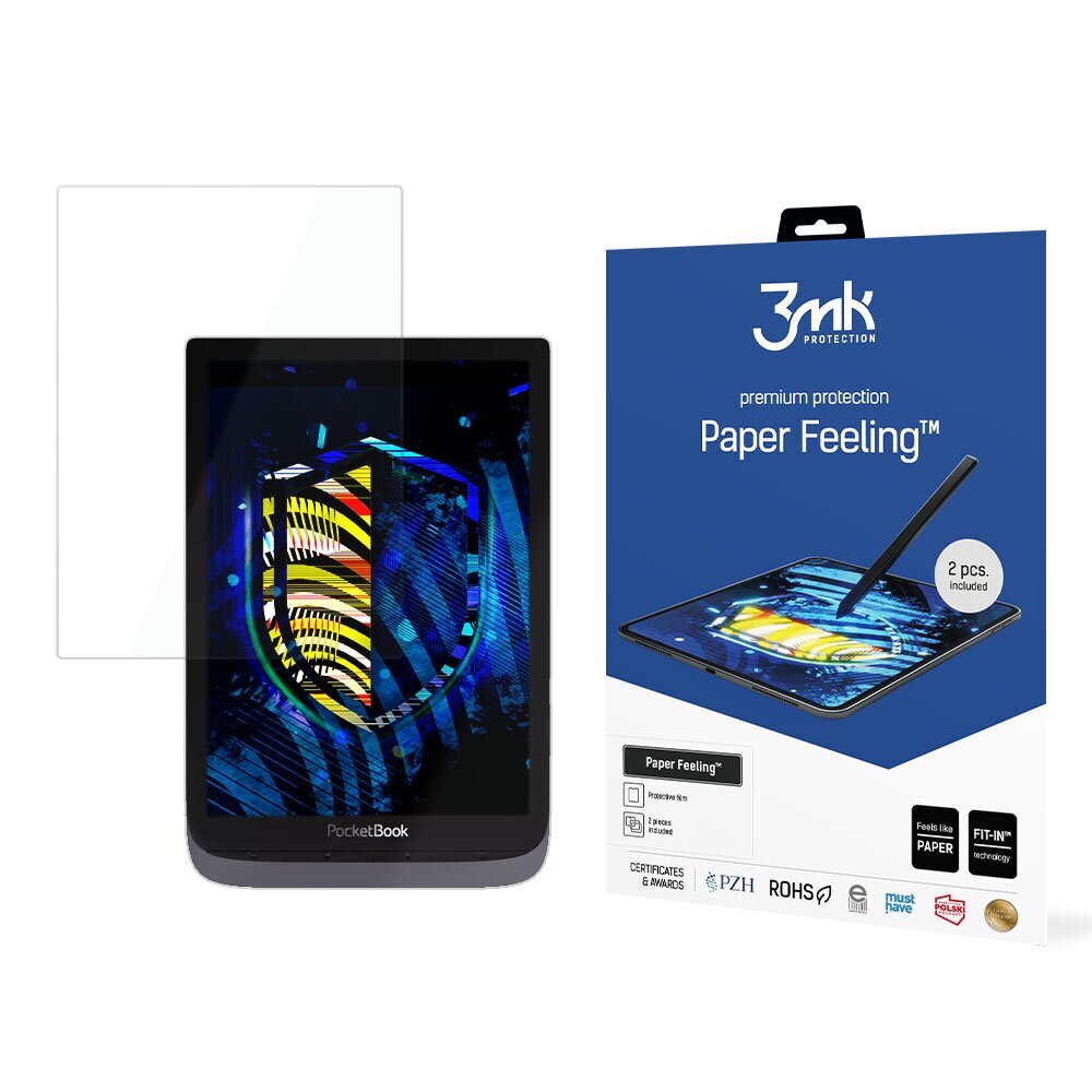 PocketBook Ink Pro 3 - 3mk Paper Feeling™ 8.3'' screen protector cena un informācija | Citi aksesuāri planšetēm un e-grāmatām | 220.lv