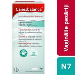 Вагинальные пессарии Canesbalance, N7 цена и информация | Товары для интимной гигиены | 220.lv