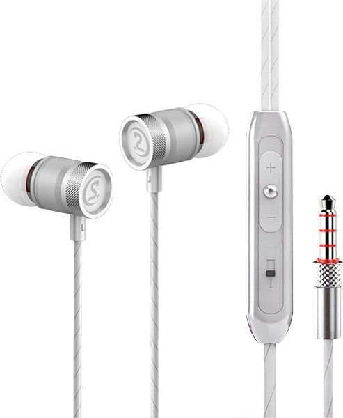 UNIVERSAL HEADPHONES SOMOSTEL SMS-CS03 3.5 IN-EAR AUTENTIC SOUND BASS cena un informācija | Austiņas | 220.lv