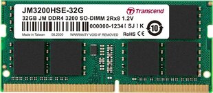 Transcend JM3200HSE-32G цена и информация | Оперативная память (RAM) | 220.lv