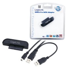 Logilink AU0011 SATA цена и информация | Адаптеры и USB разветвители | 220.lv