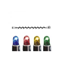 LED Virtene Dekoram Ekstra Sistēma Melna 500cm 50 LED Lampiņas 465-01 cena un informācija | Āra apgaismojums | 220.lv