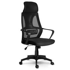 Офисный стул с микросеткой, черный цена и информация | Офисные кресла | 220.lv