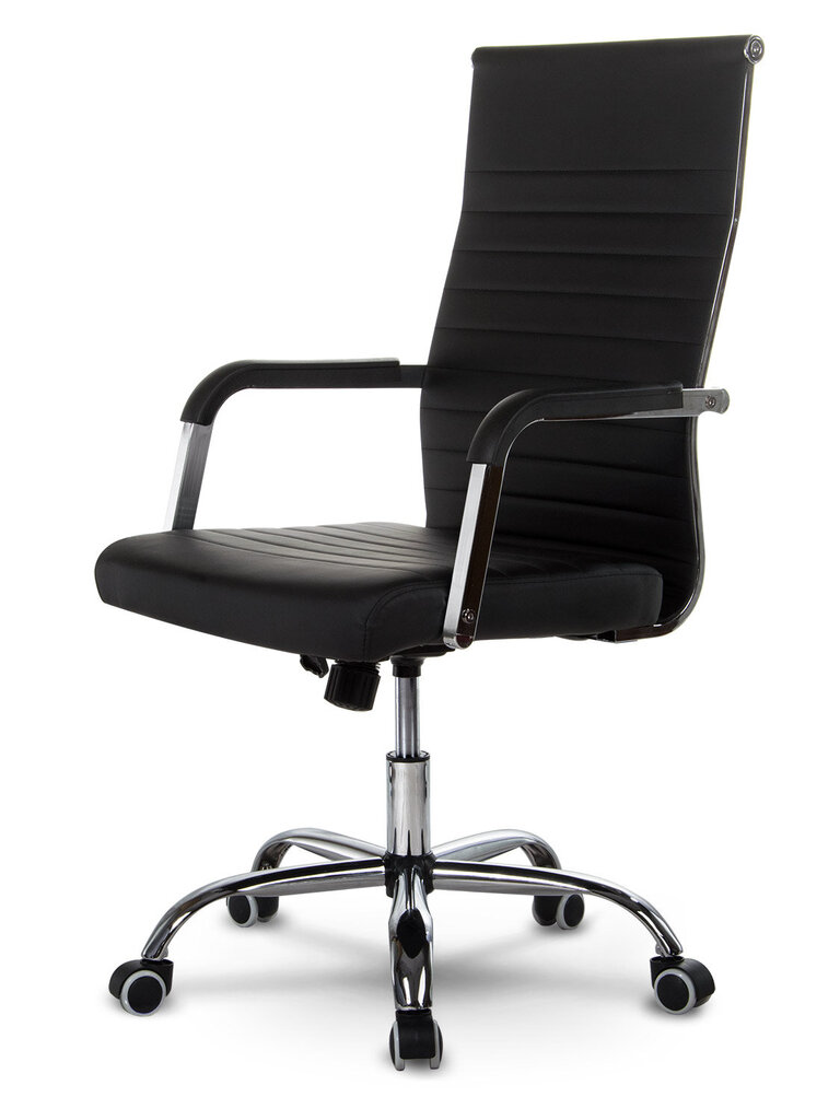 Moderns biroja krēsls, Boston, melns cena un informācija | Biroja krēsli | 220.lv