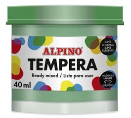 Guaša (tempera), Alpino, 40 ml, Green leaf cena un informācija | Modelēšanas un zīmēšanas piederumi | 220.lv