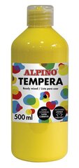 Guaša (tempera), Alpino, 500 ml, dzeltena cena un informācija | Modelēšanas un zīmēšanas piederumi | 220.lv