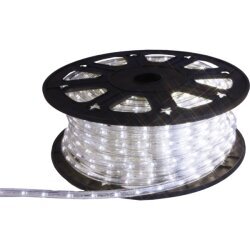 Lampiņu virtene lente caurspīdīga 1620 LED 135W 4500cm Ropelight reel 565-02 cena un informācija | Āra apgaismojums | 220.lv