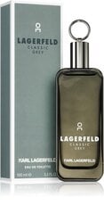 Tualetes ūdens Karl Lagerfeld Lagerfeld Classic Grey EDT vīriešiem, 100 ml cena un informācija | Vīriešu smaržas | 220.lv