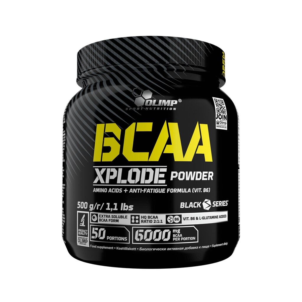 Bcaa Xplode powder, 500 g., Apelsīns цена и информация | Aminoskābes | 220.lv