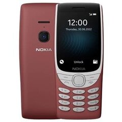 NOKIA 8210 4G TA-1489 DS Red cena un informācija | Nokia Mobilie telefoni, planšetdatori, Foto | 220.lv