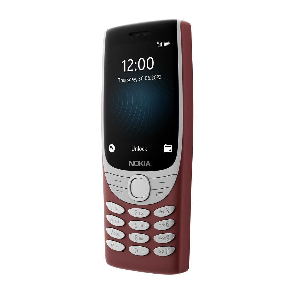 NOKIA 8210 4G TA-1489 DS Red cena un informācija | Mobilie telefoni | 220.lv