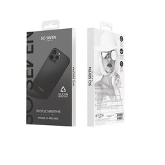Apple iPhone 13 Pro Max Smoothie Silicone Cover By So Seven Black cena un informācija | So Seven Mobilie telefoni, planšetdatori, Foto | 220.lv