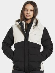 Didriksons теплая куртка весна-осень для девочек LEJA, черно-белая цена и информация | Зимняя одежда для детей | 220.lv