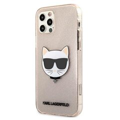 Чехол для телефона Karl Lagerfeld KLHCP12LCHTUGLGO iPhone 12 Pro Max 6.7'' цена и информация | Чехлы для телефонов | 220.lv