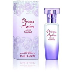 Christina Aguilera Eau So Beautiful EDP 15ml cena un informācija | Sieviešu smaržas | 220.lv