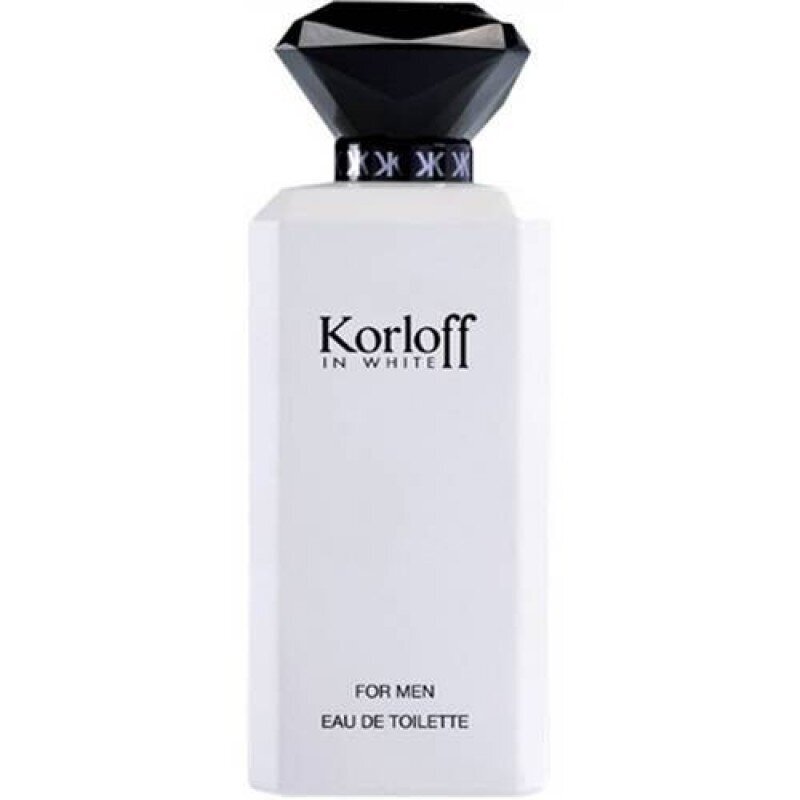 Korloff In White For Men EDT 50ml цена и информация | Vīriešu smaržas | 220.lv
