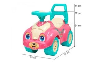 Самокат, розовый цена и информация | Игрушки для малышей | 220.lv