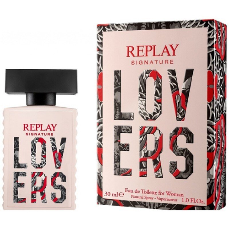 Replay Signature Lovers Woman EDT 30ml cena un informācija | Sieviešu smaržas | 220.lv