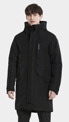 Didriksons куртка мужская KENNY, черная цена и информация | Мужские куртки | 220.lv