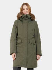 Didriksons ziemas parka sievietēm ERIKA, tumši zaļa цена и информация | Женские куртки | 220.lv