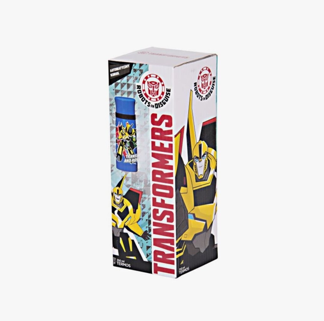 Transformers termoss, 350 ml cena un informācija | Termosi, termokrūzes | 220.lv