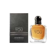 Armani Stronger With You EDT 150ml cena un informācija | Vīriešu smaržas | 220.lv