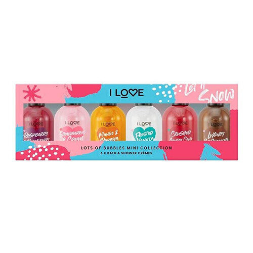 Kosmētiskais ķermeņa kopšanas komplekts Lots of Bubbles Mini Collection 6 x 100 ml цена и информация | Dušas želejas, eļļas | 220.lv