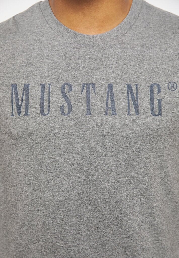 Mustang vīriešu T-krekls, pelēks cena un informācija | Vīriešu T-krekli | 220.lv