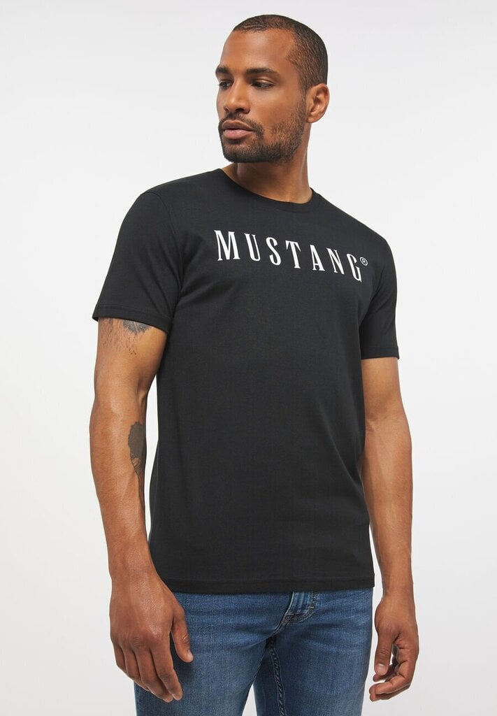 Mustang vīriešu T-krekls, melns цена и информация | Vīriešu T-krekli | 220.lv