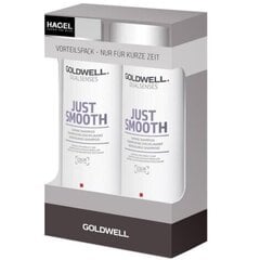 Шампунь Goldwell Dualsenses Just Smooth, 2 x 250 мл цена и информация | Шампуни | 220.lv