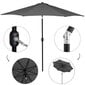 GU00200 Dārza lietussargs, 300 cm cena un informācija | Saulessargi, markīzes un statīvi | 220.lv