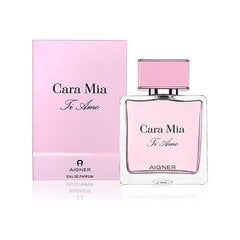 Aigner Parfums Cara Mia Ti Amo EDP 100ml cena un informācija | Sieviešu smaržas | 220.lv