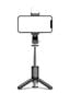 Pašbilžu nūja ar LED gaismu, statīvu un bluetooth funkciju LIVMAN Q11s (selfie stick) cena un informācija | Selfie Sticks | 220.lv
