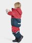 Didriksons bērnu gumijas komplekts WATERMAN, tumši rozā raibs цена и информация | Lietus apģērbs bērniem | 220.lv