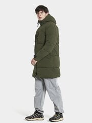 Didriksons зимняя парка для мужчин HILMER, темно-зеленый цвет цена и информация | Мужские куртки | 220.lv