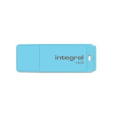 Флешка Integral INFD16GBPASBLS, 16GB цена и информация | USB накопители | 220.lv