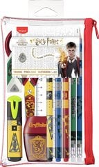 Прозрачный пенал Maped Harry Potter 10 предметов цена и информация | Пенал | 220.lv