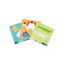 Деревянные магнитные блоки - Tooky Toy цена и информация | Игрушки для малышей | 220.lv