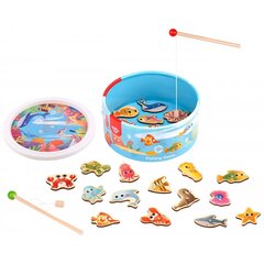 Zivju ķeršanas arkādes spēle - Tooky Toy cena un informācija | Attīstošās rotaļlietas | 220.lv