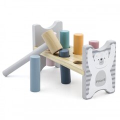 Lavinamasis medinis žaislas su plaktuku цена и информация | Игрушки для малышей | 220.lv