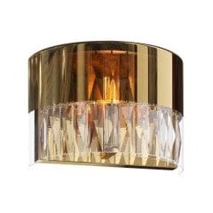 Sienas lampa Maytoni Modern kolekcija zelta krāsā ar stikla detaļām 1xE14 MOD313WL-01G cena un informācija | Sienas lampas | 220.lv