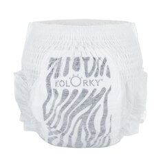 Подгузники-трусики KOLORKY «DELUX Velvet Pants”, L (8-13 кг), 19 шт. цена и информация | Подгузники | 220.lv